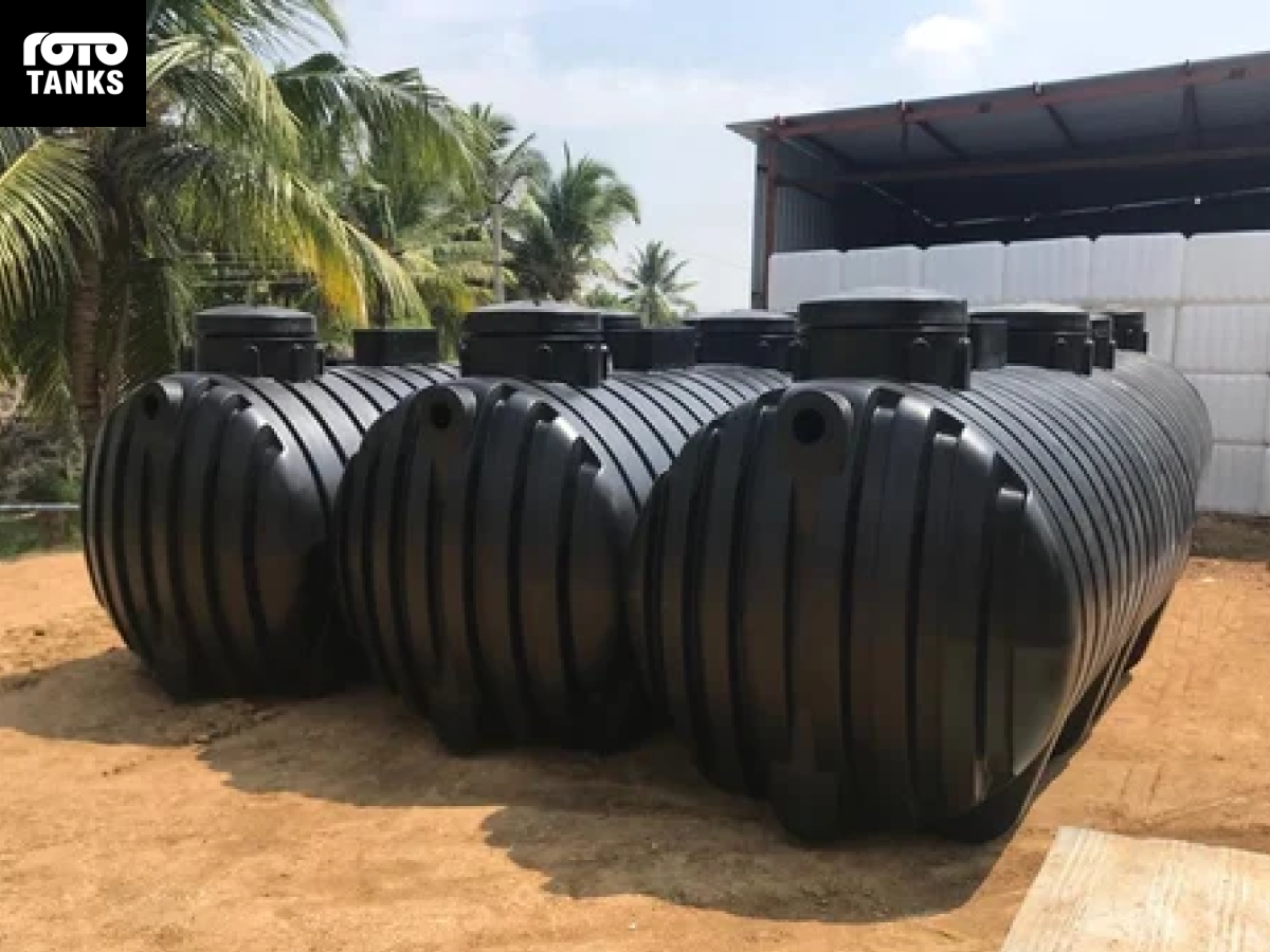 ROTO horizontal tanks at the manufacturing yard