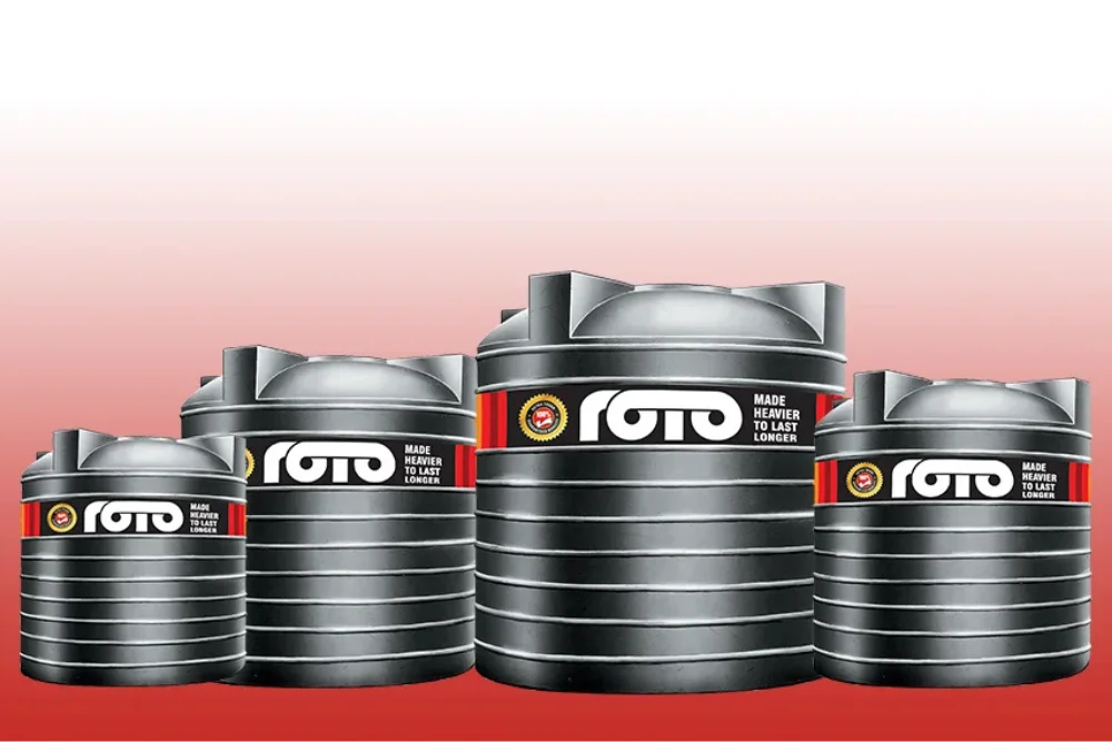 ROTO branded vertical water tank range